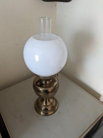 Image 2 of Vintage brass lamp Parafin fuelled.