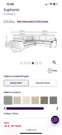 Image 2 of Corner sofa for sale . :