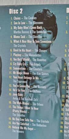 Image 3 of 3 Disc CD: Tge Girl Groups of the 60's". 60 Original Recordi