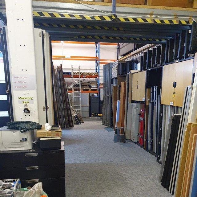 Preview of the first image of Industrial warehouse space to rent hire storage solution.