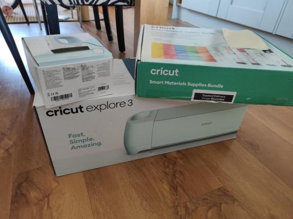Image 2 of Cricut Explore 3 machine and lots of extras