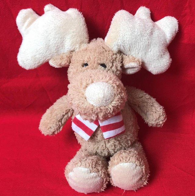 Preview of the first image of Christmas reindeer, moose, elk soft toy. Kinder Egg..