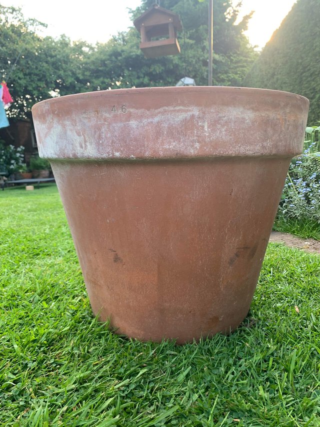 Preview of the first image of Extra Large terracotta plant pot.