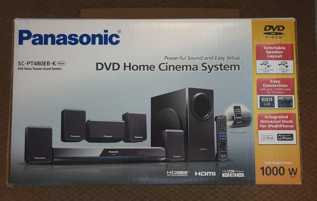 Image 2 of Panasonic DVD Home Cinema System