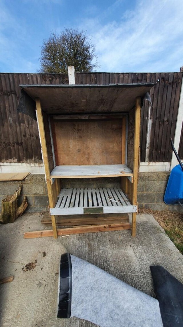 Preview of the first image of Homemade log store cupboard.