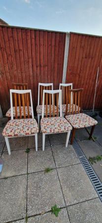 Image 1 of G -plan Mid Century wooden dining chairs