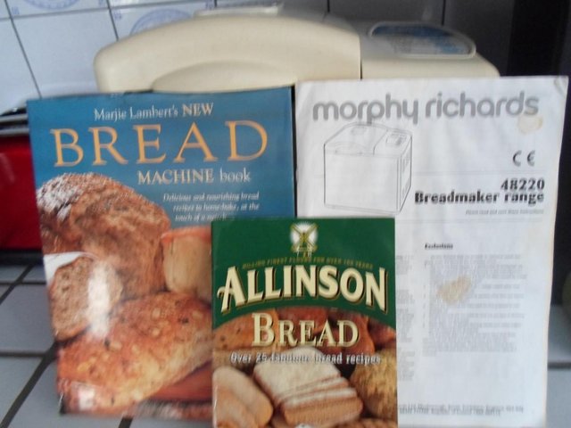 Preview of the first image of Morphy Richards bread maker.