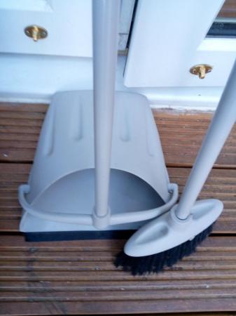 Image 3 of Long Handled Sweeper Brush & Dust pan set