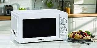 Preview of the first image of DAEWOO 20L WHITE MICROWAVE-800W-S/S CAVITY-FAB WOW.