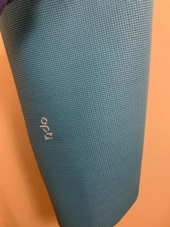 Image 2 of Opti blue yoga mat from Argos