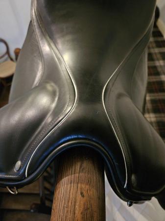 Image 2 of Childeric DAC Dressage Saddle, black, size 17.5"