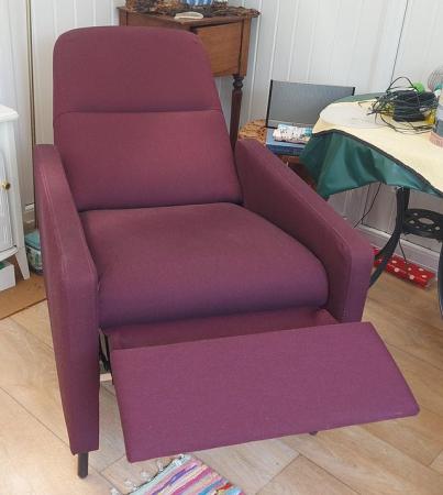 Image 2 of IKEA 'Gistad' Reclining Chair - Excellent Condition