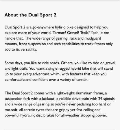 Image 2 of Red Trek Duel Sport 2 Mountain Bike