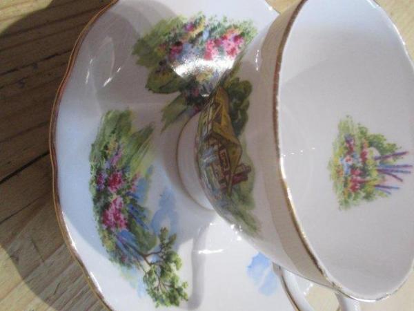 Image 2 of Cup & Saucer Royal Vale China