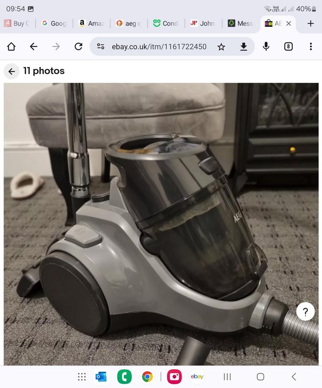 Preview of the first image of Aeg vacuum cleaner in the box brand new.