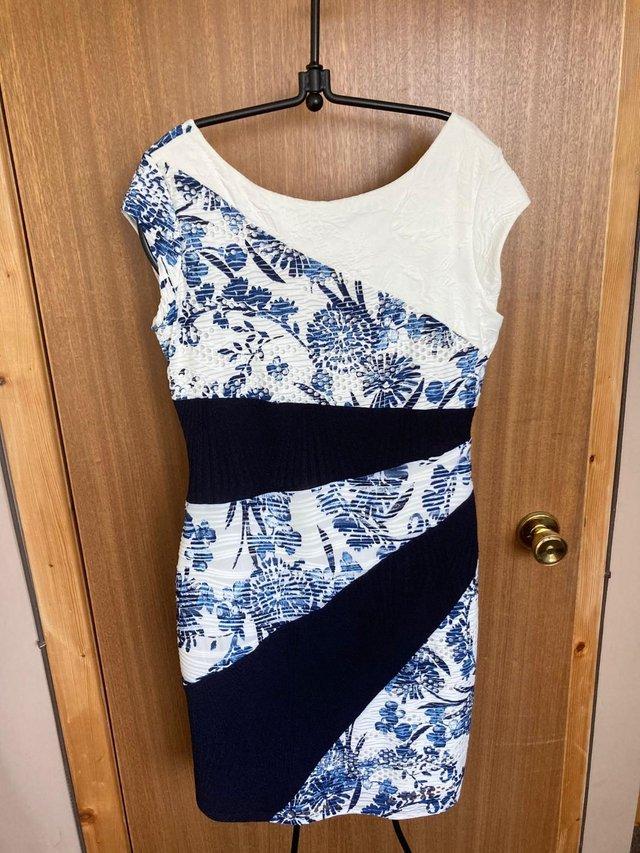 Preview of the first image of DESIGUAL - Women's Blue Sleeveless Dress Size M - BNWT.