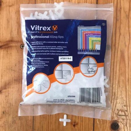 Image 2 of Vitrex 5mm tile spacers, part-pack approx 400.