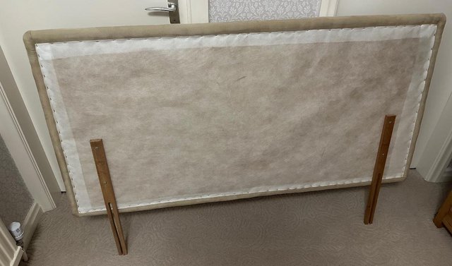 Image 2 of King Size Suede Effect Head Board