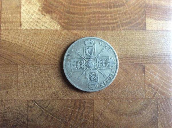 Image 2 of 1921 Florin. Used but in reasonable condition.