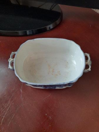 Image 2 of Lovely old blue and white vintage bowl/dish
