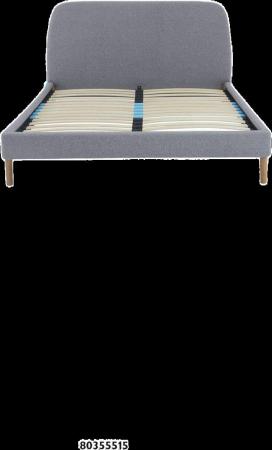 Image 1 of John Lewis Super King Upholstered Bed Frame with Headboard