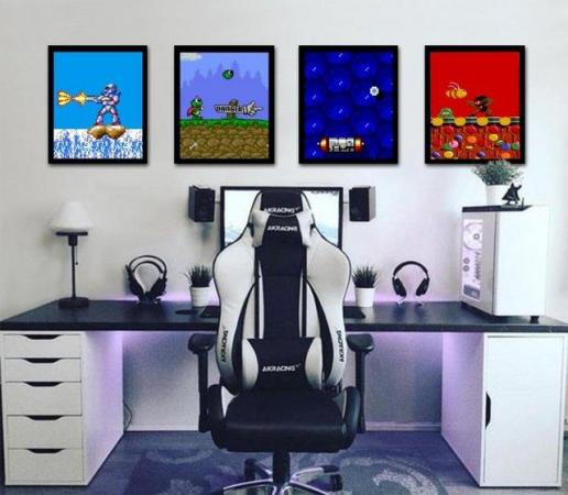 Image 2 of Super Frog Retro Gaming - A4 Pixel Art Print