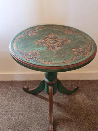Image 2 of Lovely Old French Vintage table. Very Pretty Decorative