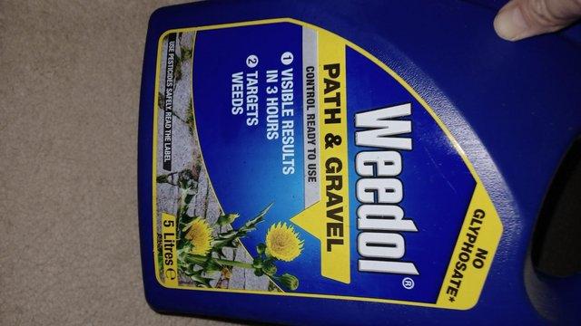 Preview of the first image of Weedol 5L Path & Gravel Weed Killer new & unused RRP £25.