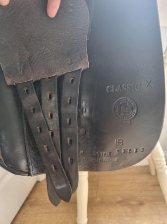Image 3 of Black Country Classic Show Saddle 18" Wide