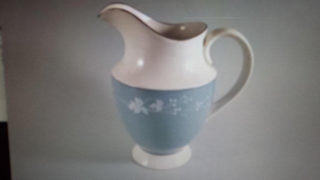 Preview of the first image of Royal Doulton 'Reflection' fine bone china milk jug.
