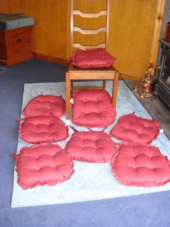 Image 2 of 8- Traditional Style Dining Chair Seat Pads.