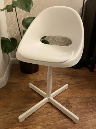 Image 1 of Ikea Loberget / Sibben Children's desk chair, White