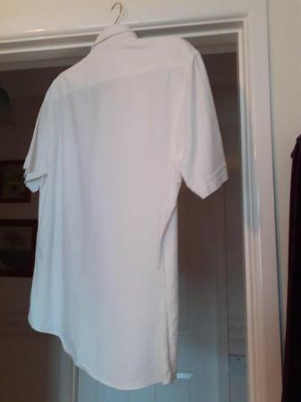 Image 1 of Four Men's polo t.shirt's in white (36) chest all good
