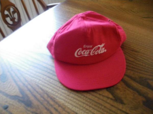 Image 2 of Coca-Cola Red Baseball Cap Hat