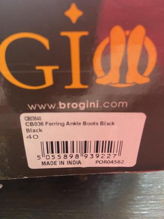 Image 2 of Brogini jodhpurs boot black size 40