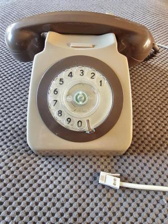 Image 1 of Old style manual dial phone good working order