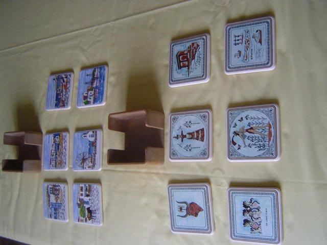 Preview of the first image of Coasters from Greece made of pottery.
