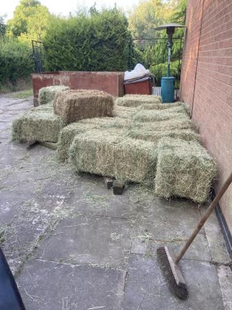Image 4 of New meadow hay collected and bales last week