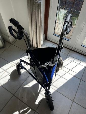 Image 2 of NRS 3 Wheel Rollator with Bag