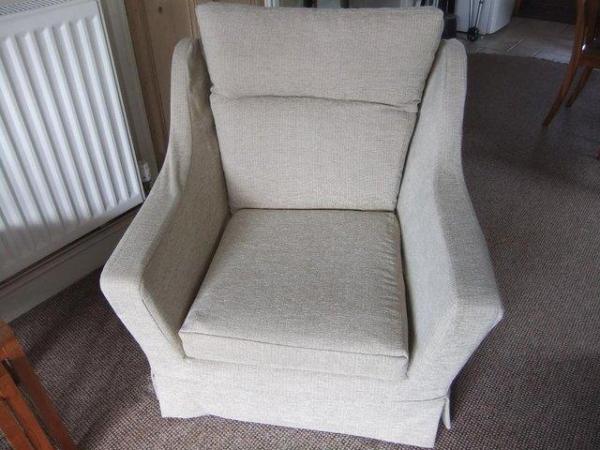 Image 2 of Large Armchair Vintage Washable Cover