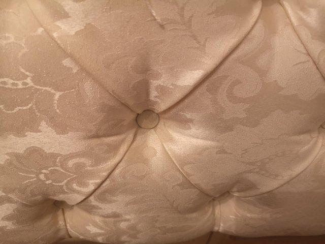 Preview of the first image of BRAND NEW DOUBLE HEADBOARD DAMASK.