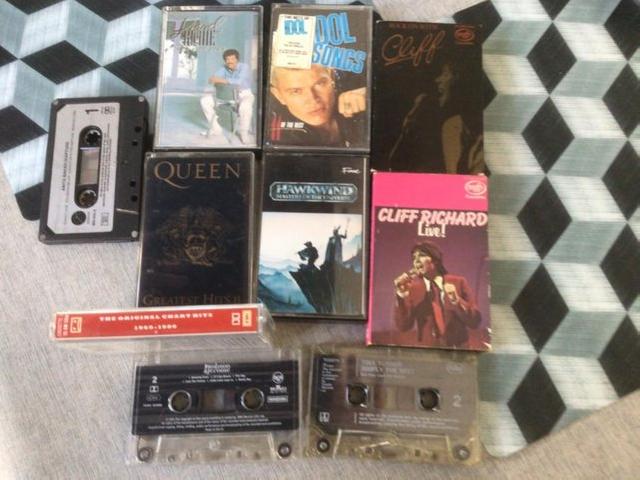 Preview of the first image of Cassette tapes for sale from 80’s.