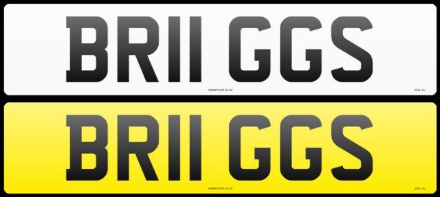 Preview of the first image of Briggs, Briggsy, Briggy Number Plate.