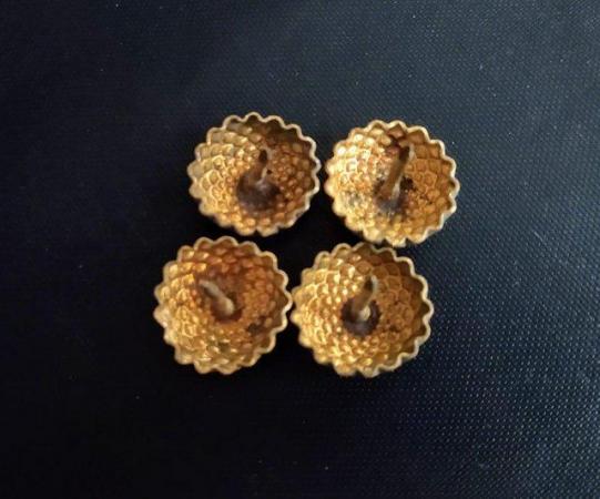 Image 3 of A Set Of Four Small Antique Stud Feet