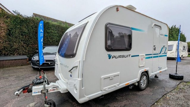 Preview of the first image of STUNNING BAILEY PURSUIT - 2017 2 BERTH CARAVAN.
