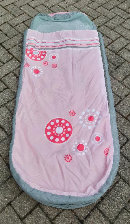 Preview of the first image of Kids Pink Junior ReadyBed Replacement Cover - No Mattress.