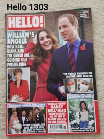 Image 1 of Hello Magazine 1303 - Prince William's Angels - Royal Report