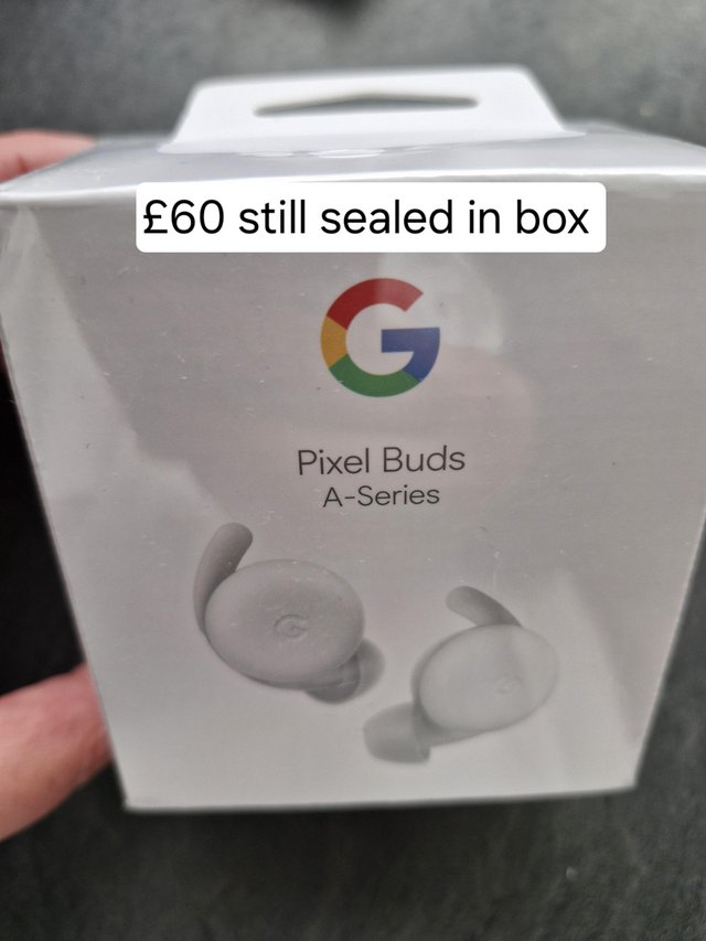 Preview of the first image of Googlepixel A series ear buds.