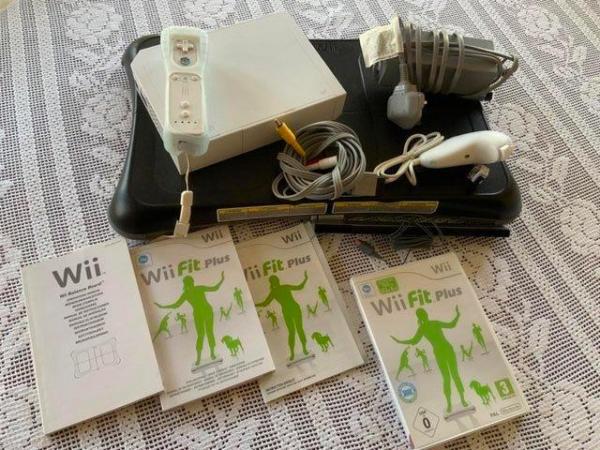 Image 2 of Nintendo Wii Fit Plus system with balance board