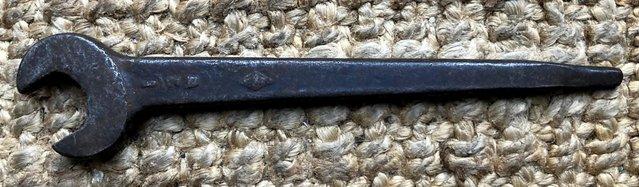 Image 1 of RARE WW2 ARP ANDERSON SHELTER SPANNER WWII AIR RAID VINTAGE